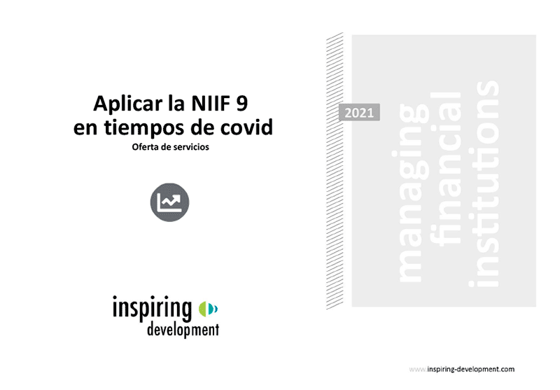 ID – Aplicar la NIIF 9 en tiempos de covid, Oferta de servicios